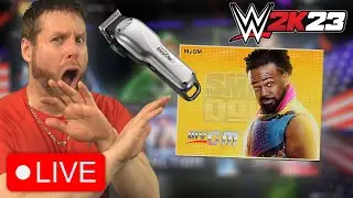 Beating WWE 2K23 MyGM or I SHAVE MY HEAD! LIVE STREAM