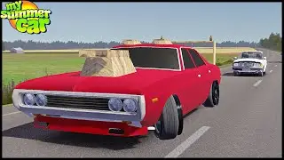 НОВЫЙ ГОНЩИК На ТРАССЕ! Сможем ДОГНАТЬ? - My Summer Car