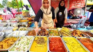 Malaysia Street Food Night Market Tour ~ Pasar Malam Tasik Sri Rampai | 马来西亚夜市美食