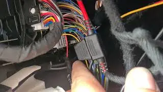 Tesla model 3 and model Y wiring feeds for ignition live and ground