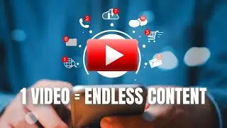 This AI Tool turns ONE YouTube video into ENDLESS content in seconds