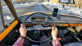 1981 LADA 21013 1.3 MT - POV TEST DRIVE