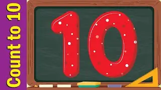 Count to 10 Chant for Children | Learn Numbers 1 to 10 | Learn Counting Numbers | Fun Kids English