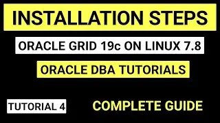 Oracle 19c grid installation on Linux || Oracle 19c tutorial