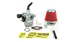 NIBBI Universal PZ19 19mm Carburetor with Air Filter Kit