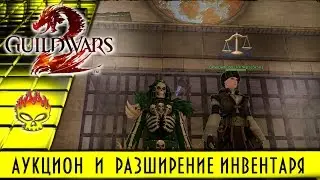 Guild Wars 2 на русском. Аукцион - лучший базар для персонажей, расширение инвентаря до +60 клеток