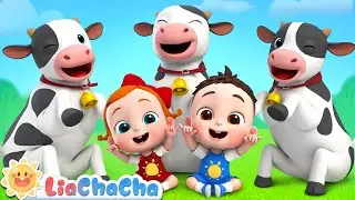 [NEW] Animal Sound Song | Learn Farm Animals | Moo Moo 🐄 | Kids Songs & Nursery Rhymes | LiaChaCha