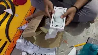 Iphone 15 Quick Unboxing & Reaction #iphone #apple #amazon