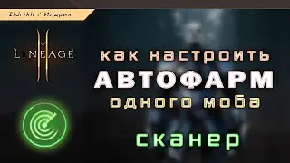 Lineage 2M - как настроить автофарм одного моба | сканирование | гайд [L2M]