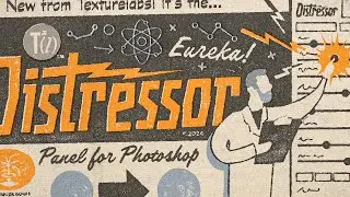 New Texturelabs Plugin for Photoshop // All-in-One Vintage Effects Panel!