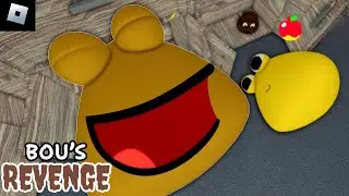 BOU'S REVENGE [Roblox] + all endings : roblox mascot horror gameplay walkthrough