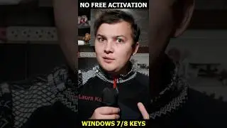 Forget about Free Windows Activation!