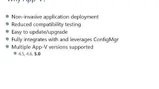 App-V 5.0 Sequencer - Application Deployment Part 13