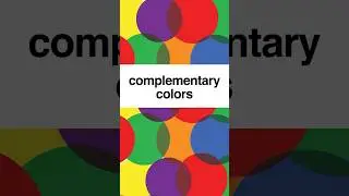 What are complementary colors? #shorts #graphicdesign