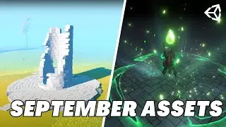 TOP ASSETS OF SEPTEMBER 2023 | Animated Text, DeepVoice AI, Vegetation Engine | Unity Asset Store