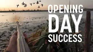 Opening Day Duck Hunt 2024 | Central Flyway | Full Limits in 25 Minutes!