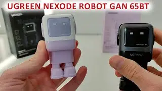 Новинка ⚡️ Зарядное устройство Ugreen Nexode Robot Gan 65Вт с пиксельным дисплеем в дизайне робота