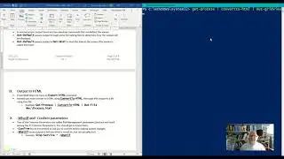 PowerShell Convertto-html (Intro to Powershell series video 6-9)