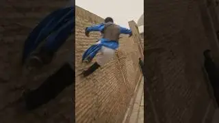 He learned to RUN ON A WALL??!