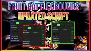 FRUIT BATTLEGROUNDS Script Pastebin 2023 AUTO FARM | AUTO PVP | XP FARM | AUTO SPIN & MORE