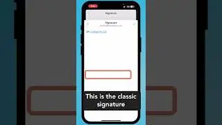 Customize your Email Signature in Outlook on your iPhone or iPad