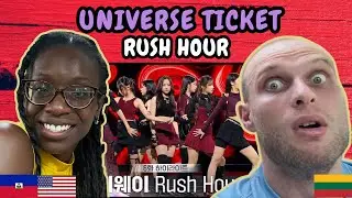 REACTION TO Universe Ticket - Rush Hour | FIRST TIME HEARING