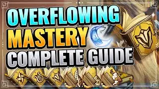 Overflowing Mastery Complete Guide (SOLO vs CO-OP! FREE 420 RESINS!) Genshin Impact Talent Level-Up