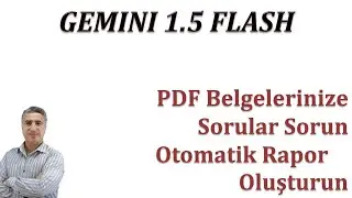 GOOGLE GEMINI: Ücretsiz Olarak PDF Belgelerinize Sorular Sorun Cevapları Word Belgesi Olarak İndirin