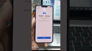unable to active iPhone 13 Pro Max 
