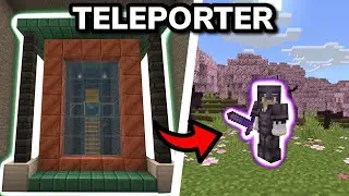 MAKING A WORKING TELEPORTER in Minecraft Bedrock Survival (Ep. 40)