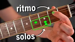 Mezcla Ritmo y Solos con 1 Solo Dedo!