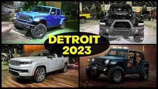 2023 Detroit Auto Show — Jeep Brand Highlights (22 Different Vehicles!) - PART 2