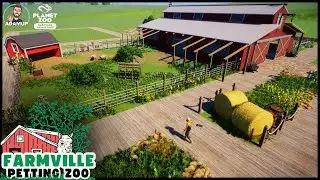 Building A Petting Zoo In Planet Zoo | Farmville Zoo Part 1 |