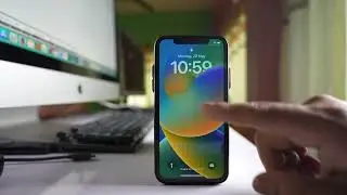 Time on iPhone screen is faded. How to make it brighter