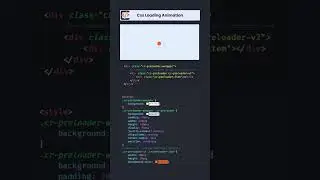 Creative CSS Loading Animation for Modern Web Design | Loading Animation 2 