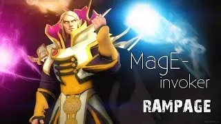 MagE- Invoker Rampage | Refresher Shard in action | HIGH MMR Dota 2