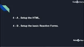 [ HINDI ] 4 - Part1 - Basic HTML Setup for Contact Application