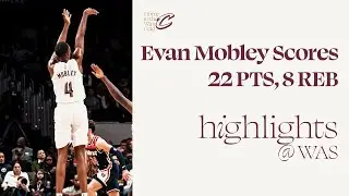 Evan Mobley with 22 Points Against Wizards | 2.7.2024