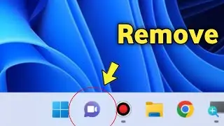 Windows 11 Remove Chat icon from Taskbar | Taskbar se chat icon kaise hataye