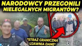 MIGRANCI UCIEKAJĄ PRZED BOJÓWKAMI POLAKÓW!