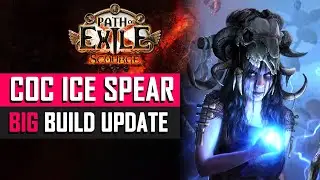 [POE 3.16] CoC Ice Spear Extreme High End Build Update: Big changes!