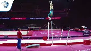 Uliana PEREBINOSOVA (RUS) - 2018 Artistic Gymnastics Europeans, qualification bars