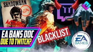 Dr Disrespect BANNED by EA and Blames Twitch