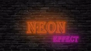 Neon Text Effect  |   Premiere Pro Tutorial