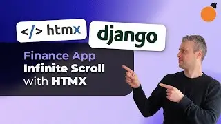 Django & HTMX App - Infinite Scroll and Pagination