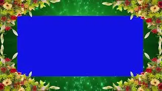 Wedding photo frame green screen 2019 HD || 3D Wedding photo frame green screen