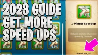 6 Tips How to Get Speedups in 2023 | Rise of Kingdoms