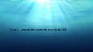 how to combine multiple images to one pdf (part 2)