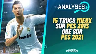 PES 2021 : 15 trucs mieux dans PES 2013 que...dans PES 2021 !