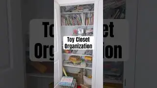 Toy closet organization #toyorganization #playroomorganization #toys